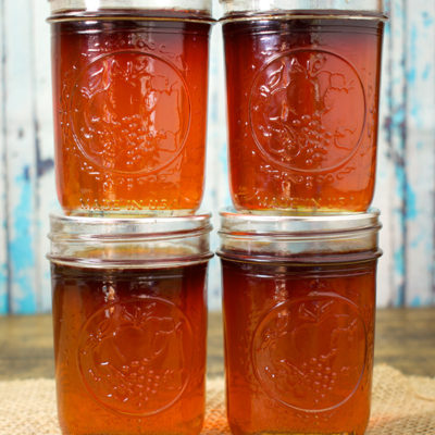 Canning maple syrup will make it last longer when stored at room temperature. If you are making maple syrup anyway, the process of hot packing and canning maple syrup is just another step that will take you less than a half hour of hands on time.