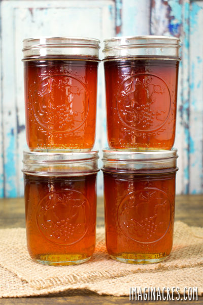 Canning maple syrup will make it last longer when stored at room temperature. If you are making maple syrup anyway, the process of hot packing and canning maple syrup is just another step that will take you less than a half hour of hands on time.